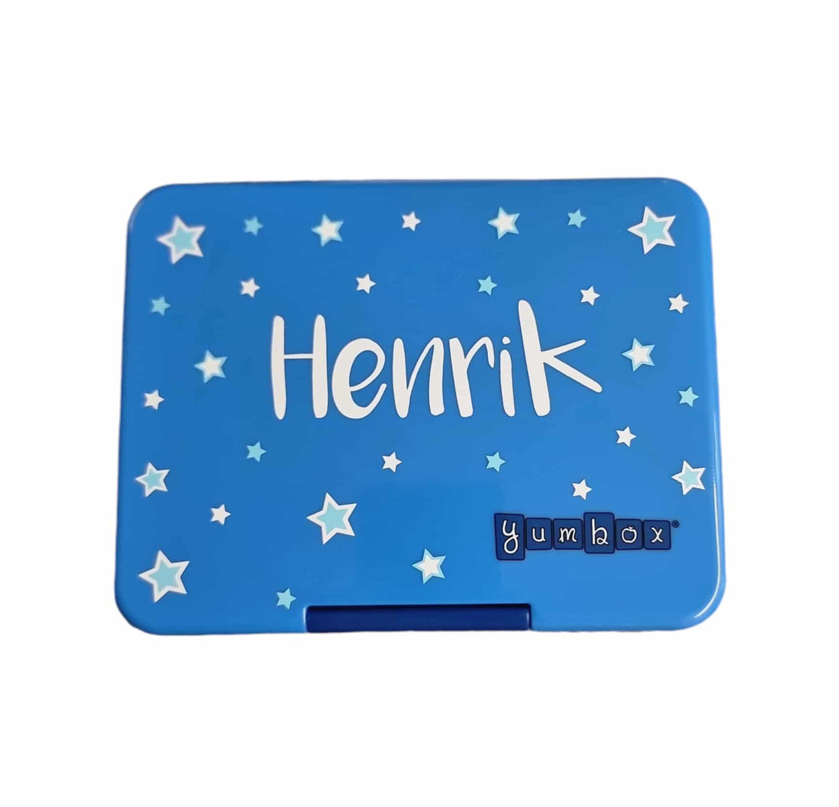 AUSSTELLER B-WARE  Yumbox Mini Snack Dino Blau Henrik