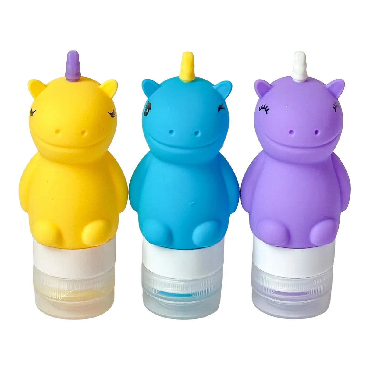 Yumbox Quetschflaschen für Saucen Einhorn