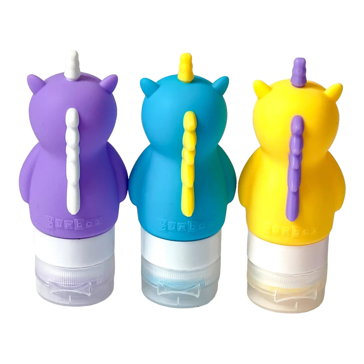 Yumbox Quetschflaschen für Saucen Einhorn