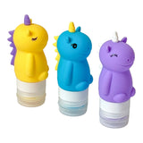 Yumbox Quetschflaschen für Saucen Einhorn