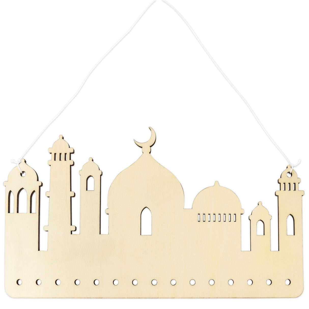 Ramadan Kalender zum aufhängen aus Holz
