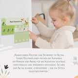 Routineplaner (Morgen & Abend) - Motiv Dino