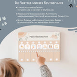 Routineplaner (Morgen & Abend) - Motiv Elefant