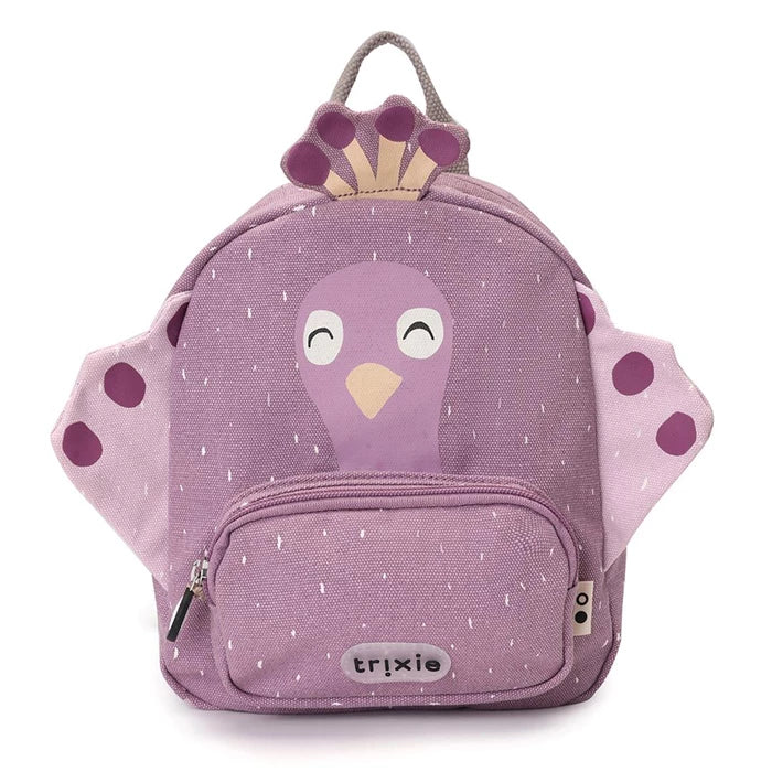 Kinderrucksack Trixie klein Pfau