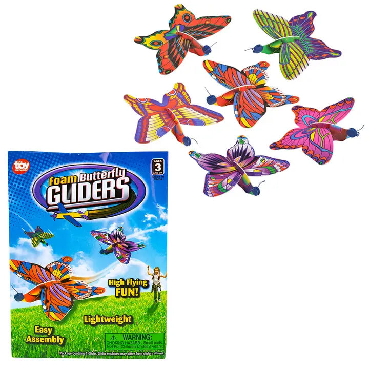Schmetterlings Glider assortiert