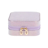 Schmuckbox Glitzer Flieder
