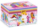 Schmuckkästchen und Musikdose Einhorn Pink