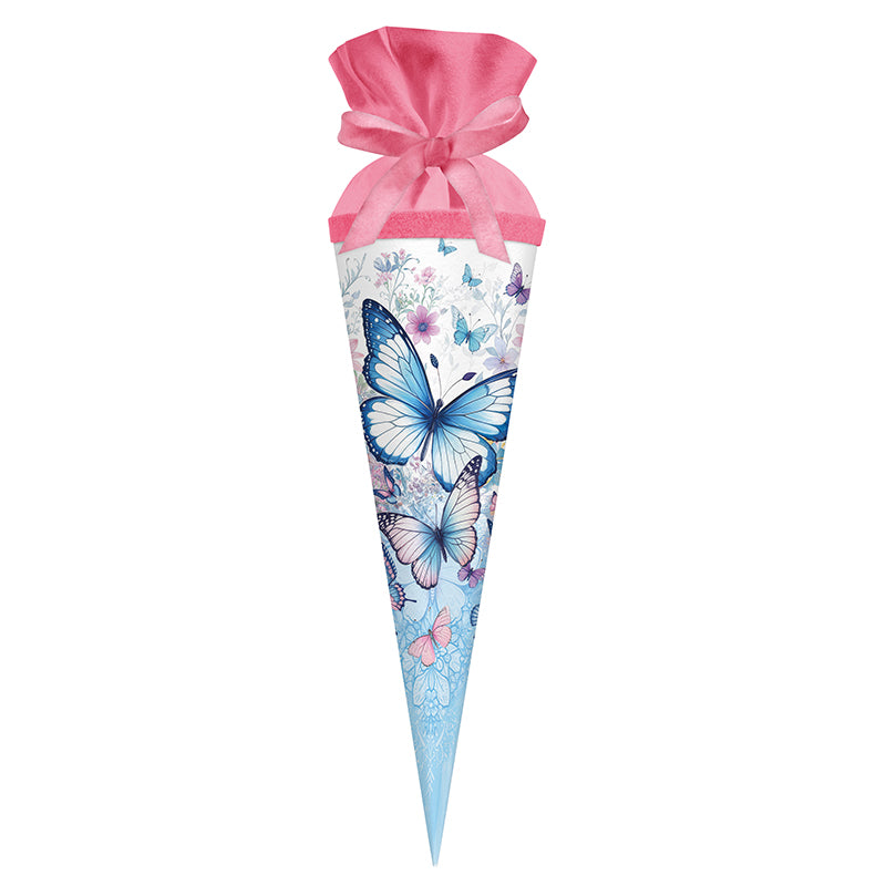 Schultüte für Kinder Gross Schmetterling