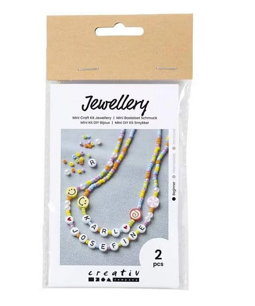 Bastelset Kinder Schmuck Smiley