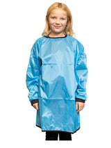Malschürze für Kinder 7 bis 12 Jahre blau
