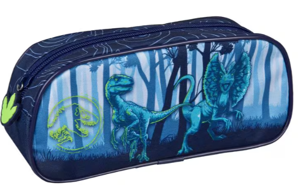 Stifteetui Schlamperetui Jurassic World Blau