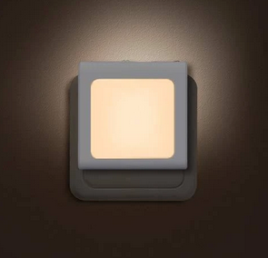 Baurelia Nachtlicht Steckdose LED mit Sensor