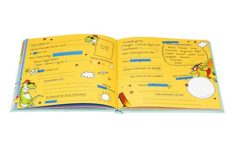 Freundebuch für Kinder - Sheepworld Blau