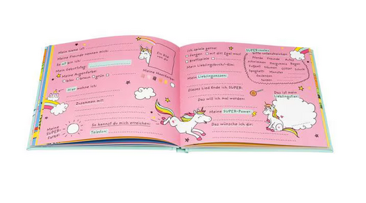 Freundebuch für Kinder - Sheepworld Blau