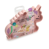 Kinder Silikonteller mit Saugnapf Einhorn rosa