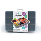 Znünibox Snackbox Melii mit 12 Unterteilungen Grau