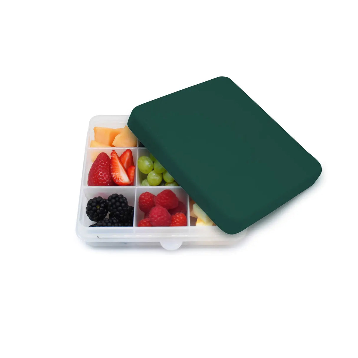 Znünibox Snackbox Melii mit 9 Unterteilungen Grün