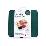 Znünibox Snackbox Melii mit 9 Unterteilungen Grün