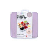 Znünibox Snackbox Melii mit 9 Unterteilungen Lavendel