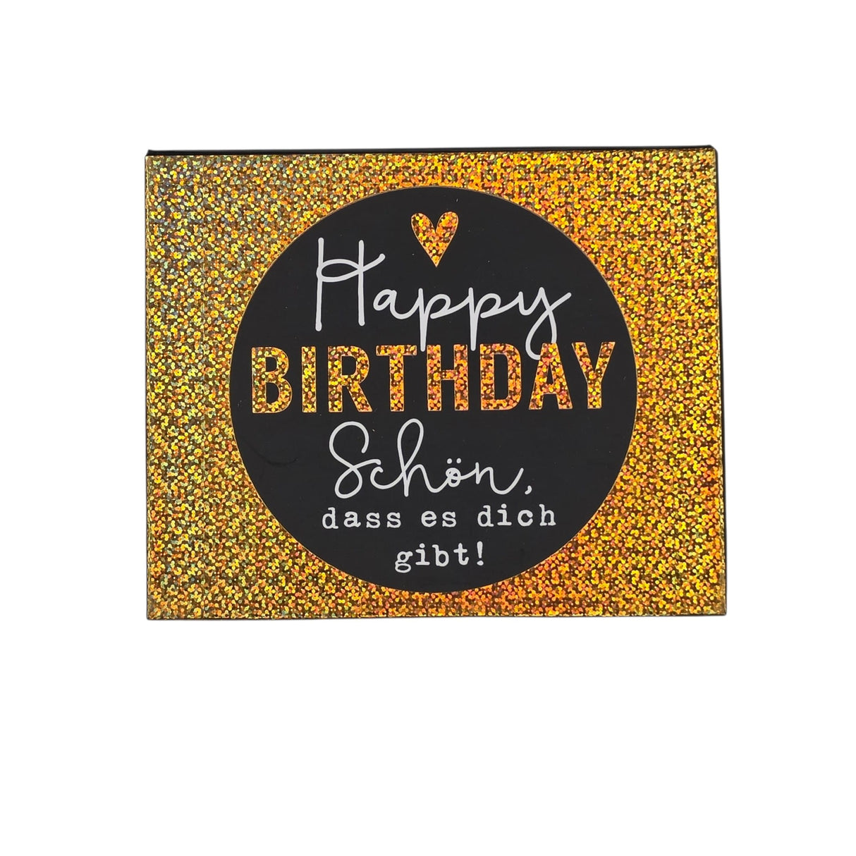 Soundbox Wunscherfüller - Happy Birthday Gold