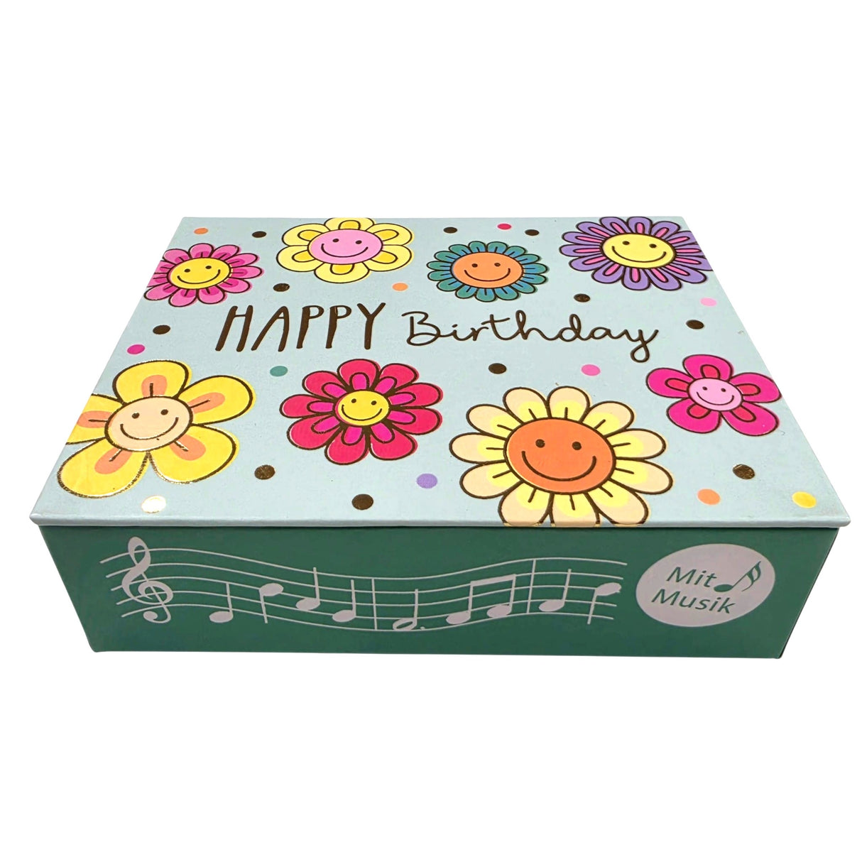 Soundbox Wunscherfüller - Happy Birthday Blumen