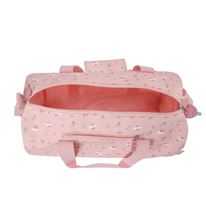 Kinder Sport- und Reisetasche Vogel Rosa