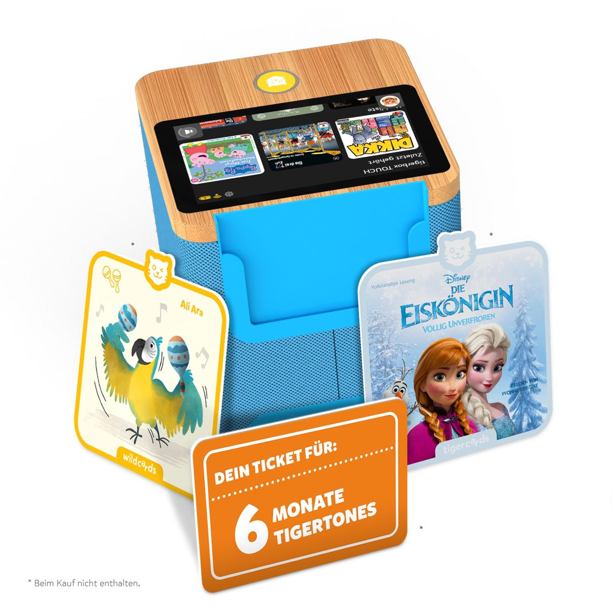 tigerbox TOUCH PLUS blau - Swiss-Edition