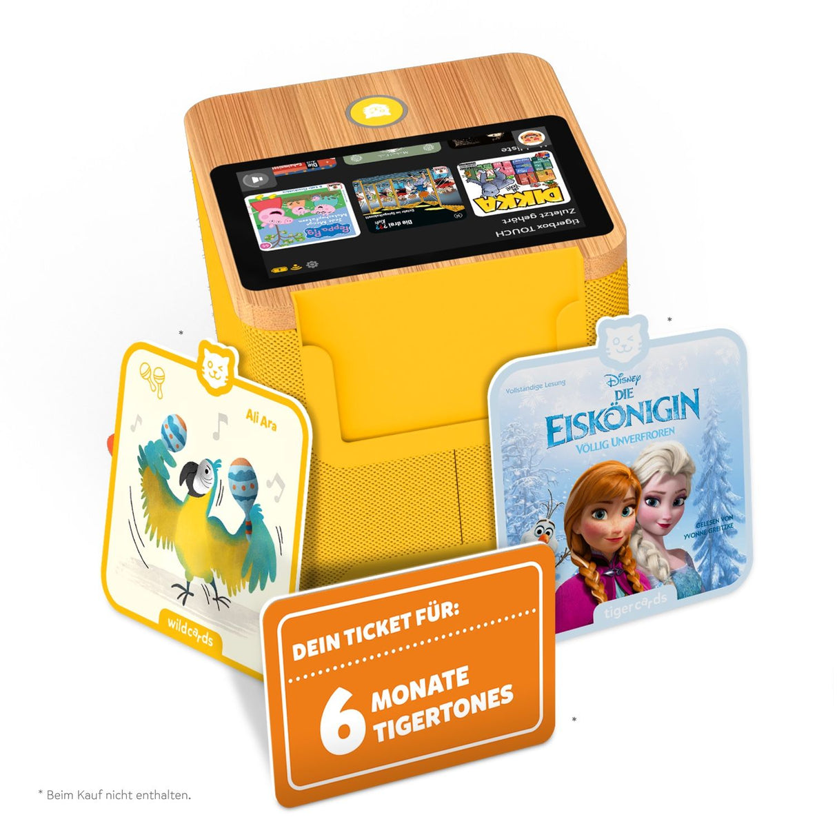 tigerbox TOUCH PLUS gelb - Swiss-Edition