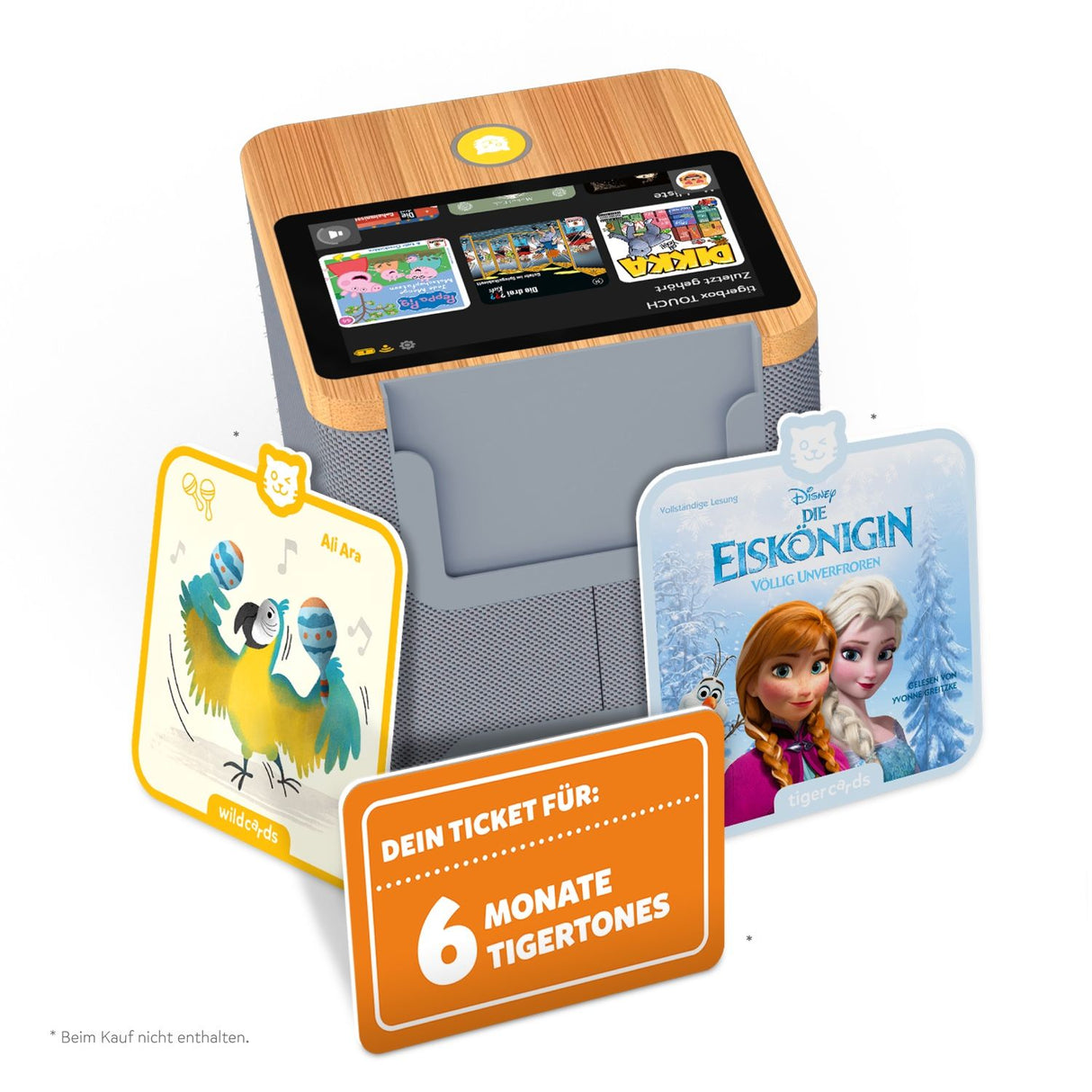 tigerbox TOUCH PLUS grau - Swiss-Edition