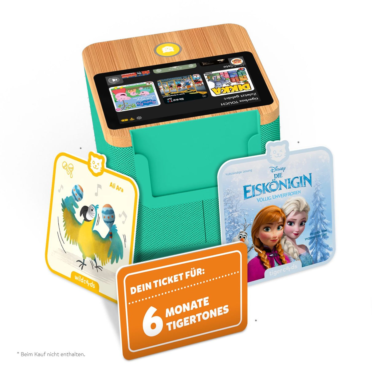 tigerbox TOUCH PLUS grün - Swiss-Edition
