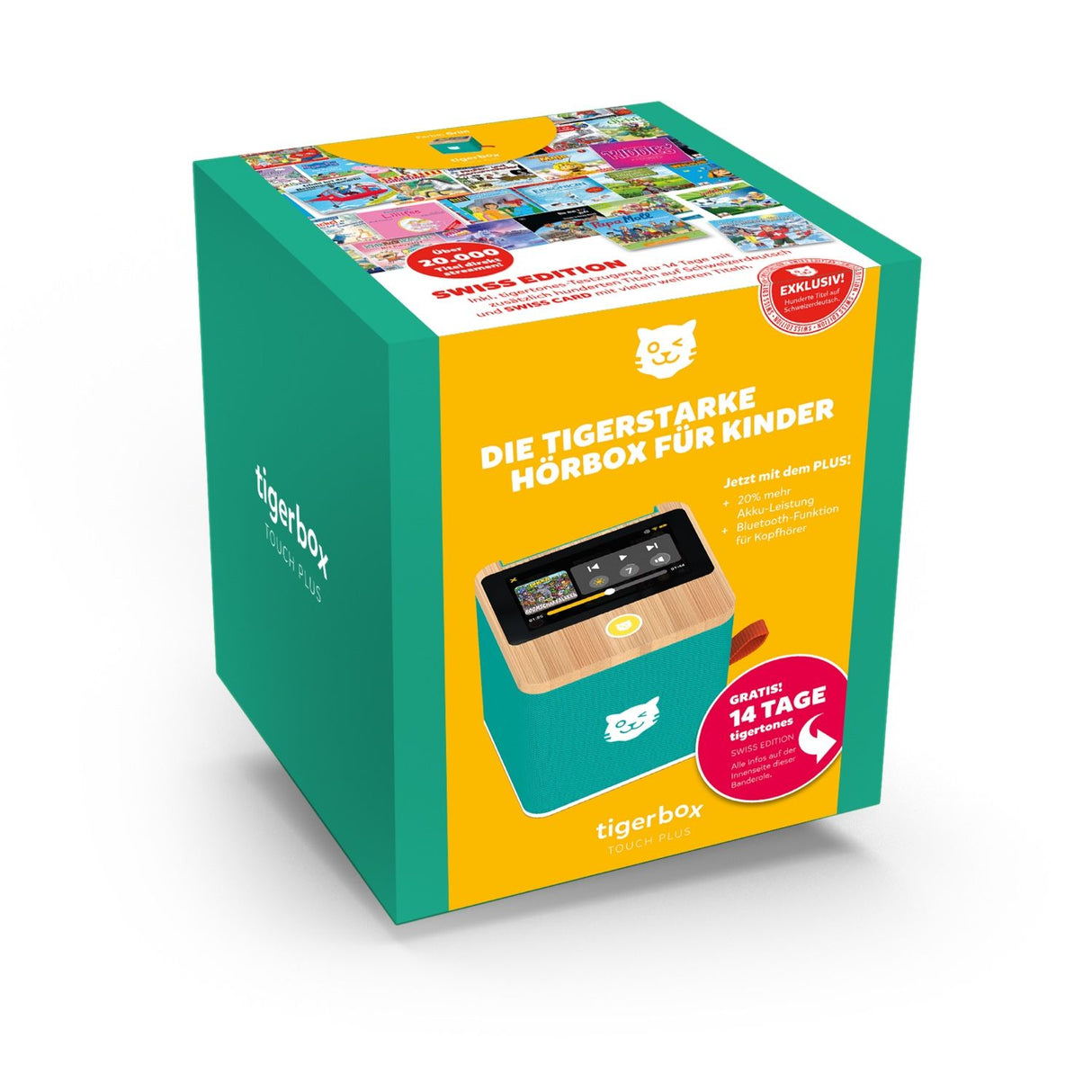 tigerbox TOUCH PLUS grün - Swiss-Edition