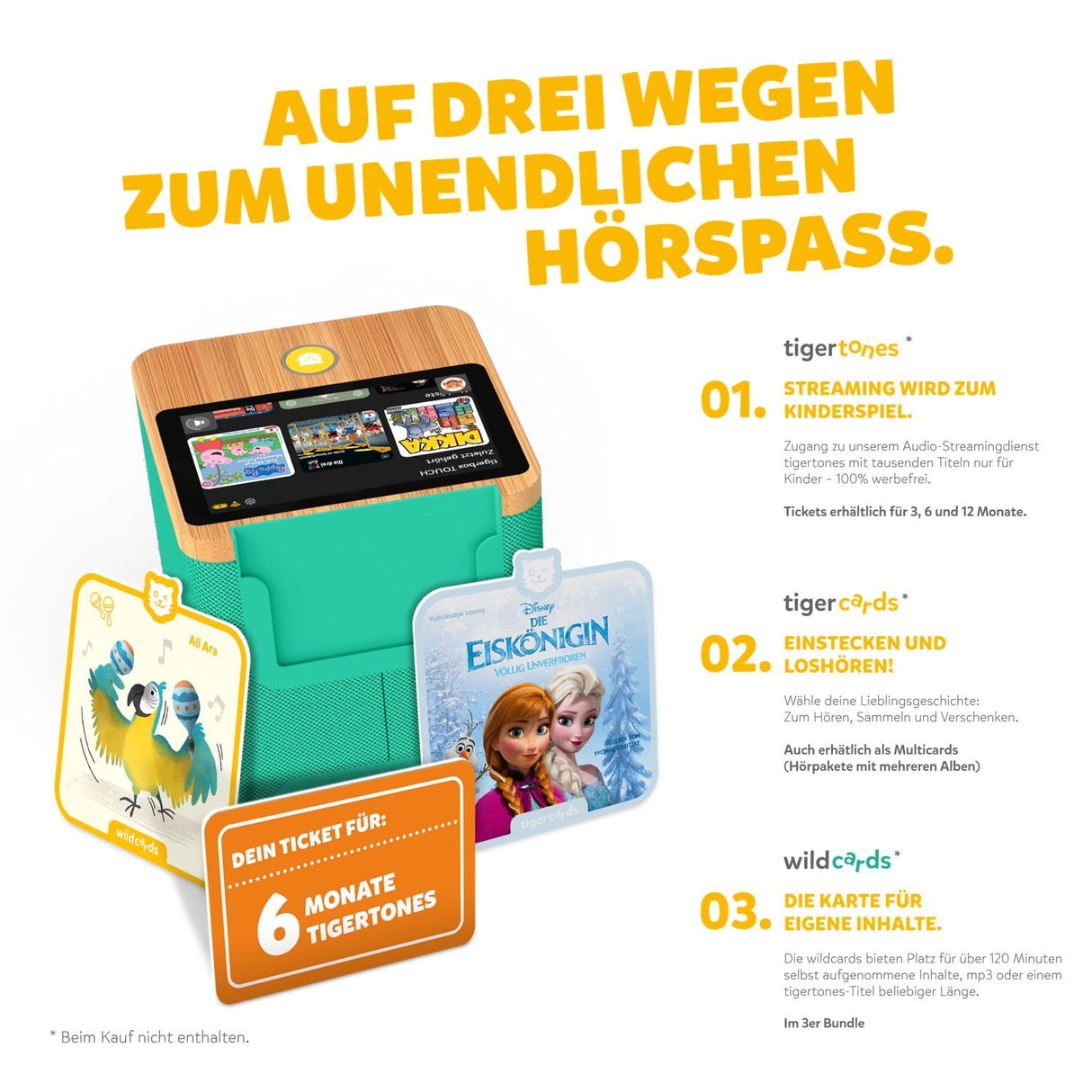 tigerbox TOUCH PLUS grün - Swiss-Edition