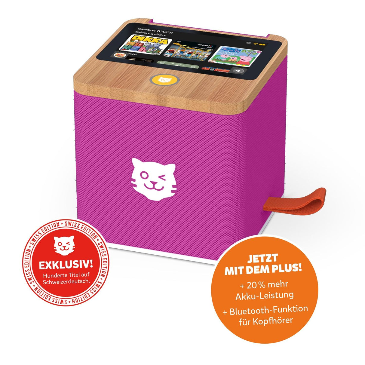 tigerbox TOUCH PLUS lila - Swiss-Edition