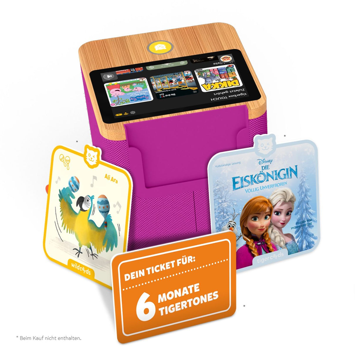 tigerbox TOUCH PLUS lila - Swiss-Edition