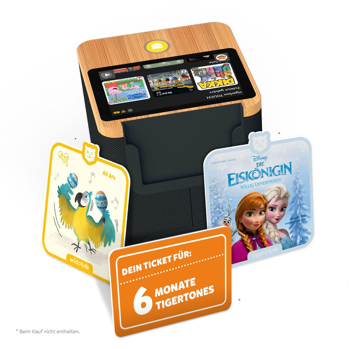 tigerbox TOUCH PLUS schwarz - Swiss-Edition