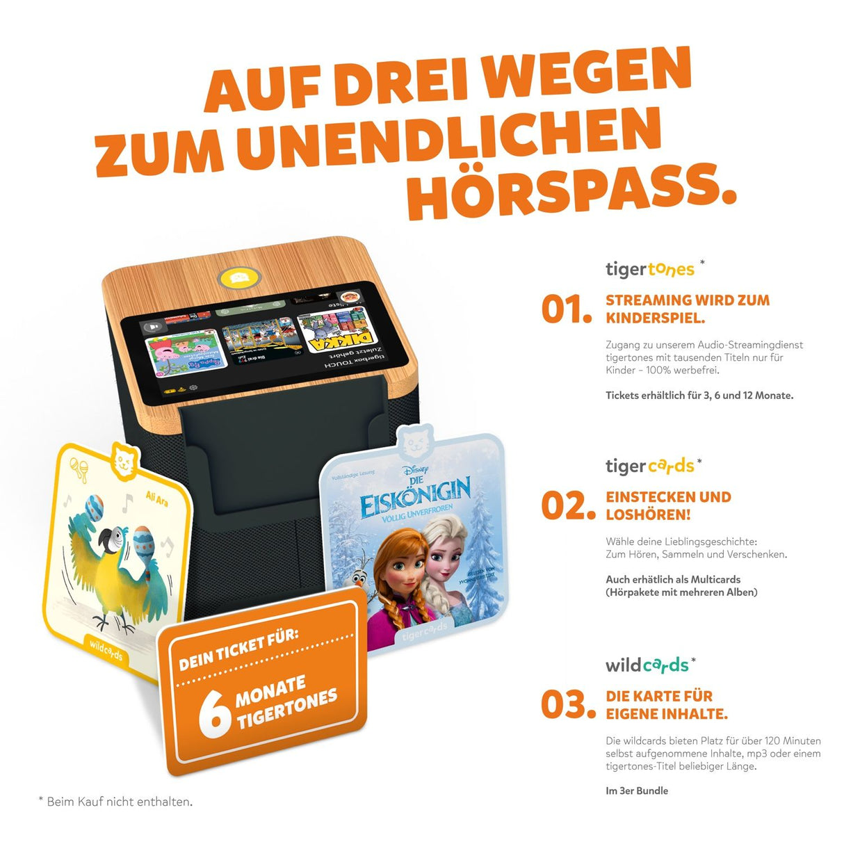 tigerbox TOUCH PLUS schwarz - Swiss-Edition