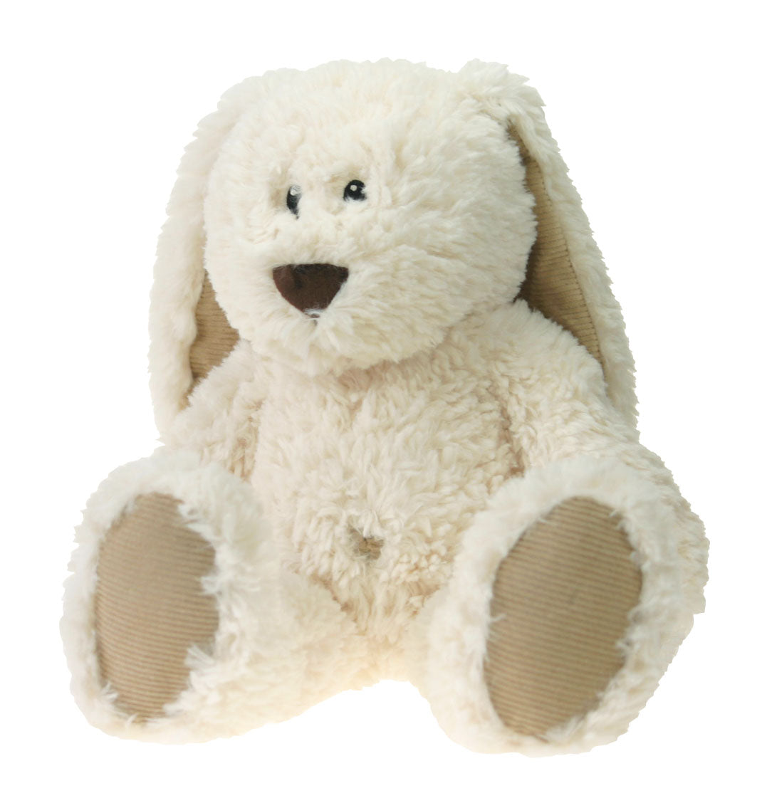 Kuscheltier Idis Hase Weiss sitzend
