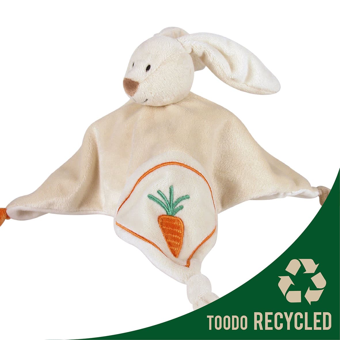 Schmusetuch Hase mit Karotte