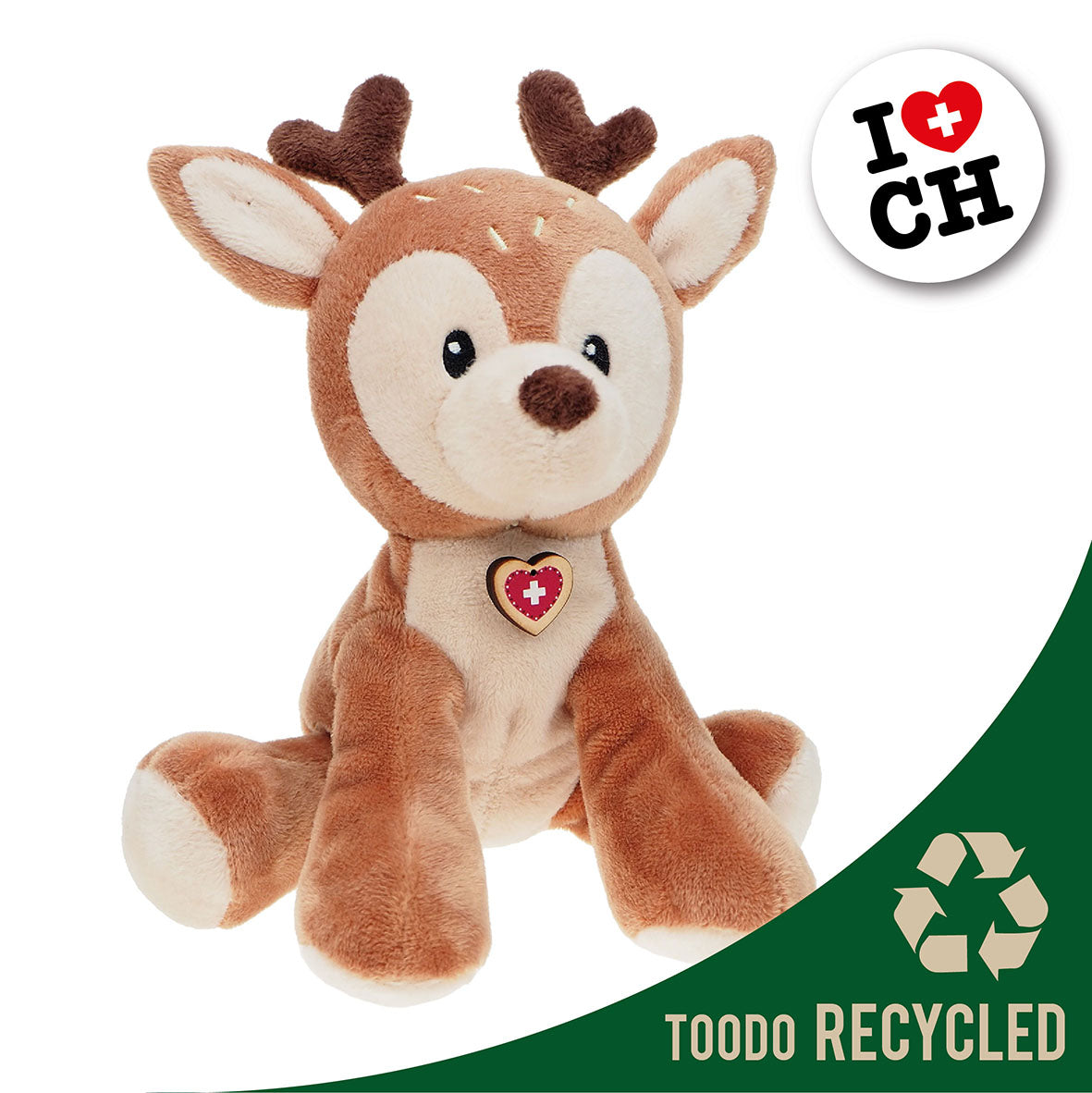 Kuscheltier Idis Reh Schweiz