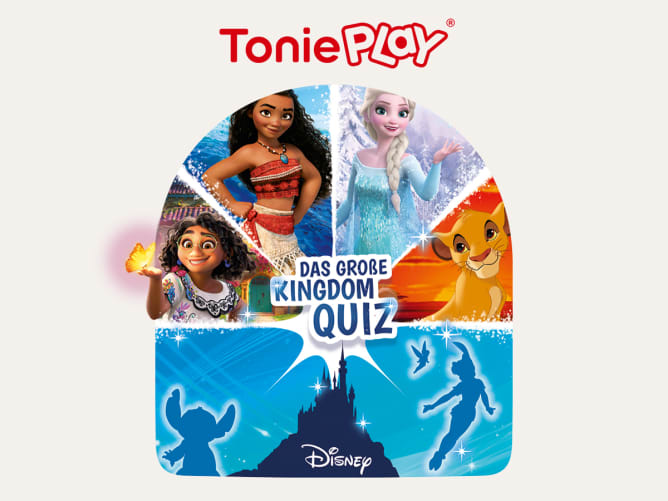 Toniebox 2 Game - Disney - Das grosse Kingdom Quiz