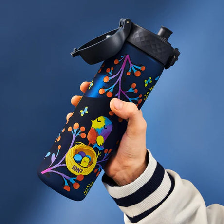 Trinkflasche Ion8 500ml mit Motiv Vogel