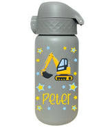 Kinder Thermosflasche Ion8 350ml Grau