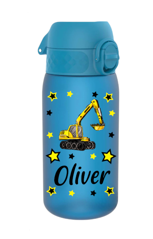 Trinkflasche für Kinder mit Namen – Personalisiert & Auslaufsicher – Baurelia GmbH