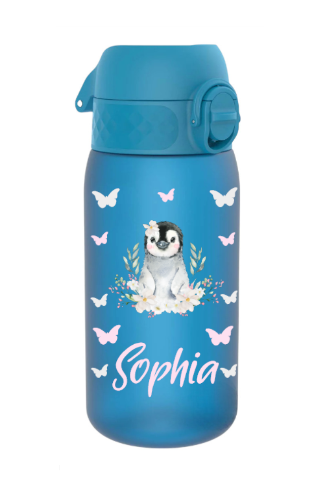 Trinkflasche für Kinder mit Namen – Personalisiert & Auslaufsicher – Baurelia GmbH