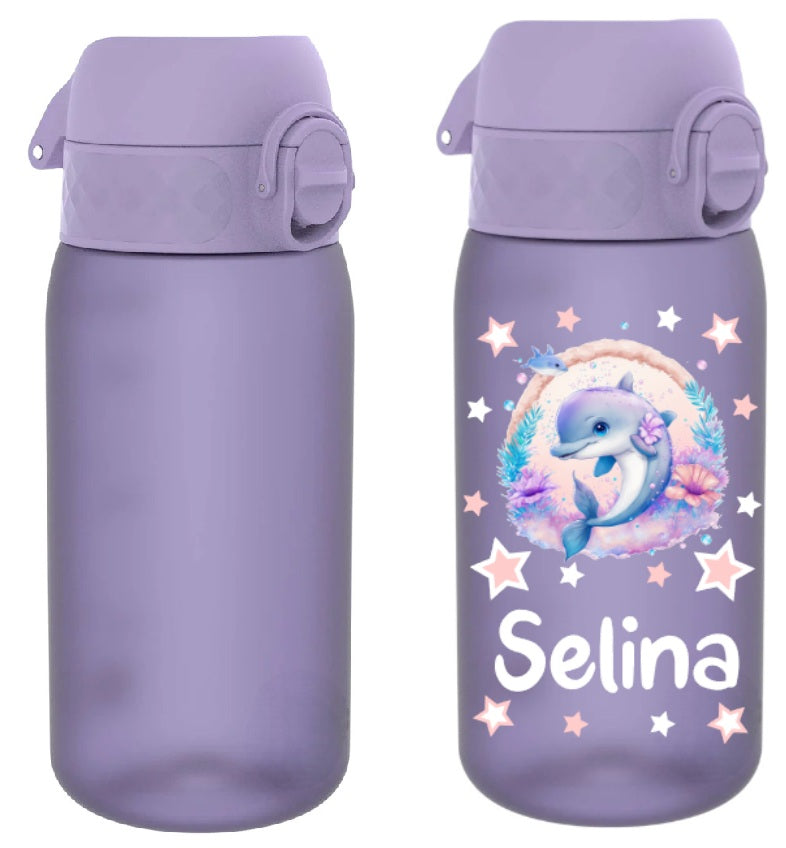 Kinder Trinkflasche Ion8 400ml Lavendel