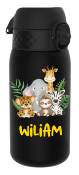 Kinder Trinkflasche Ion8 400ml Schwarz