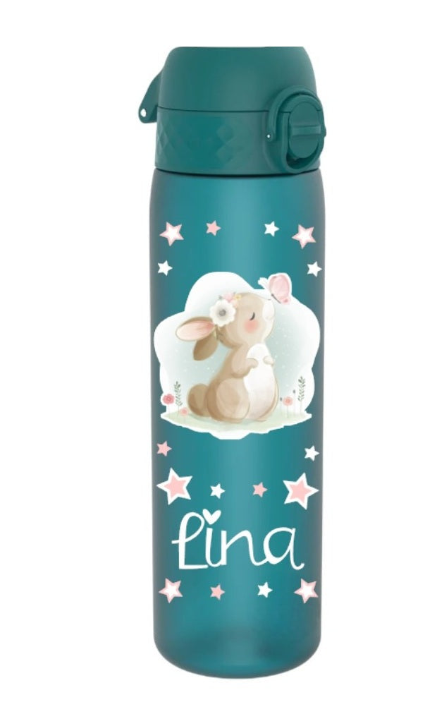 Habitat QD Trinkflasche Quad – 1 Liter, Türkis, Robust & Stylisch Für Unterwegs