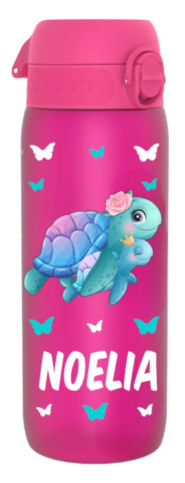 NERTHUS FIH 960 SET – Doppelwandige Trinkflasche 750 Ml + Rucksack, Dschungeldesign, Mit Griff