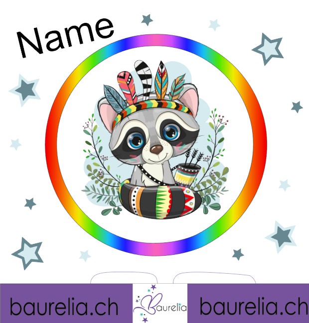 Schutzfolie Toniebox 2 Waschbär 2