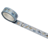 Washi Tape Vogel Blau